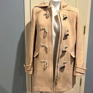 J.Crew Italian Wool Coat (Stadium-Cloth Wool Toggle Coat)